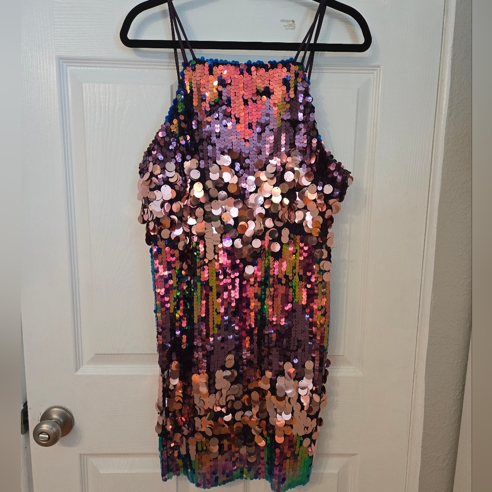 Mermaid sequence dress